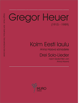 06011 Kolm Eesti laulu / Drei estnische Lieder