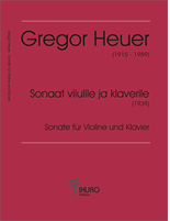 06091 Gregor Heuer: Violinsonate (1939)