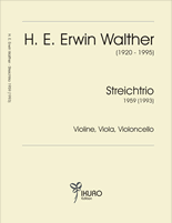 07111 H. E. Erwin Walther: Streichtrio 1959 (1993)