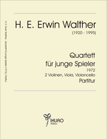 07114 H. E. Erwin Walther: Streichquartett für junge Spieler 1972