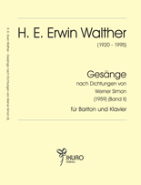 08082 H. E. Erwin Walther: Gesänge Band II (W. Simon)